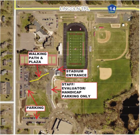 Facility &amp; Parking Map